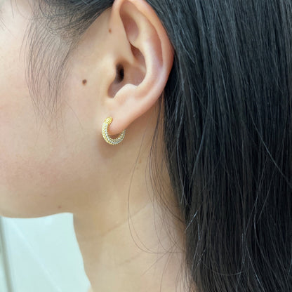 [Regalia Jewelry]Delicate Versatile Daily Earrings