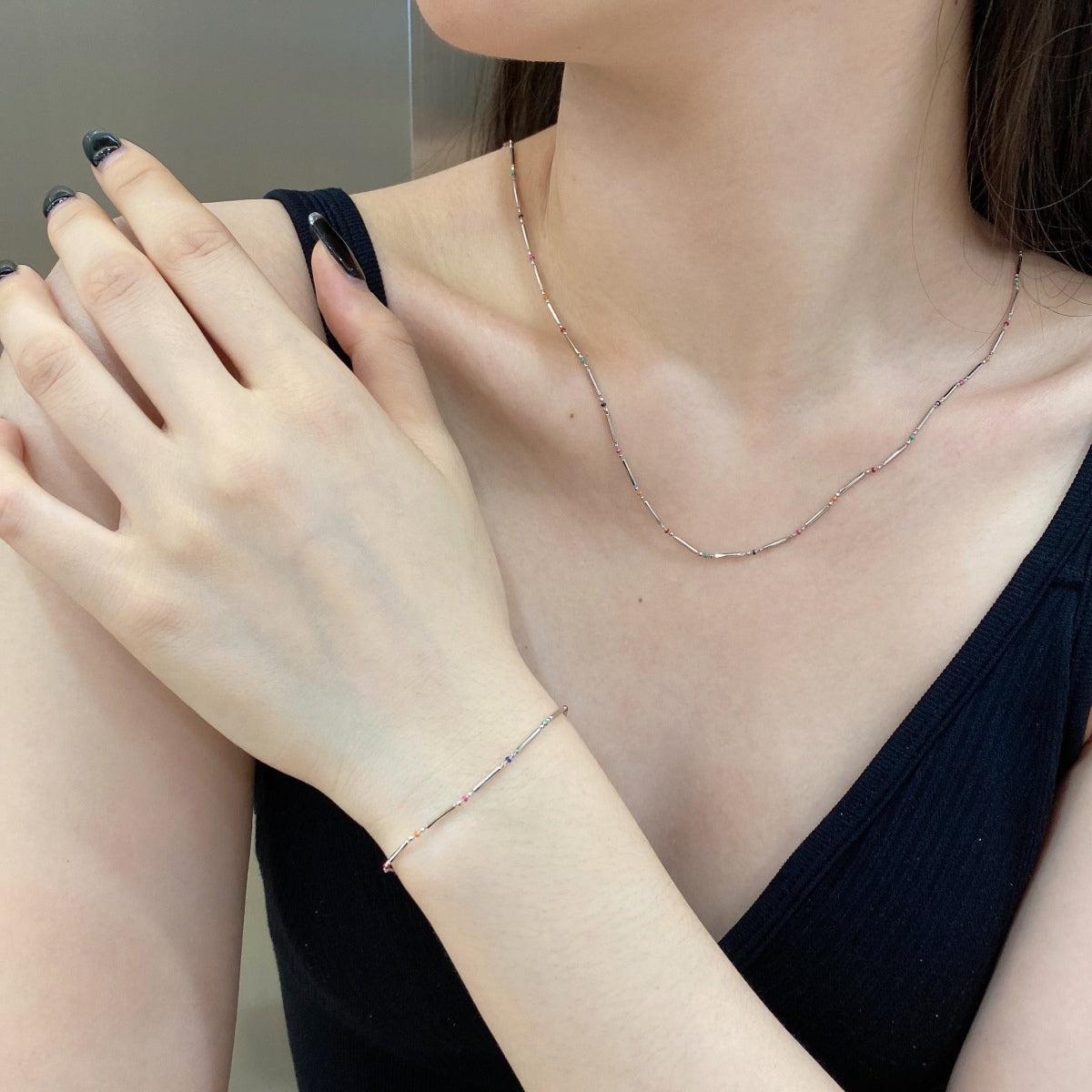 [Regalia Jewelry]Unique Colorful Daily Bracelet