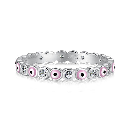 [Regalia Jewelry]Sparkling Vibrant Round Shape Daily Ring
