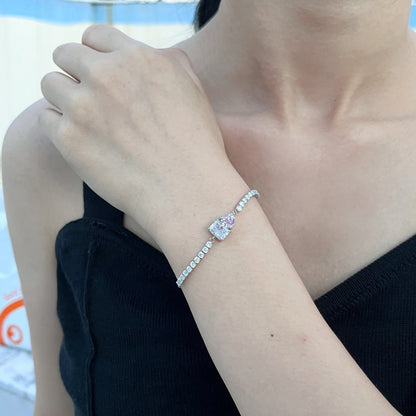 [Regalia Jewelry]Dazzling Unique Multi Shape Lover Bracelet