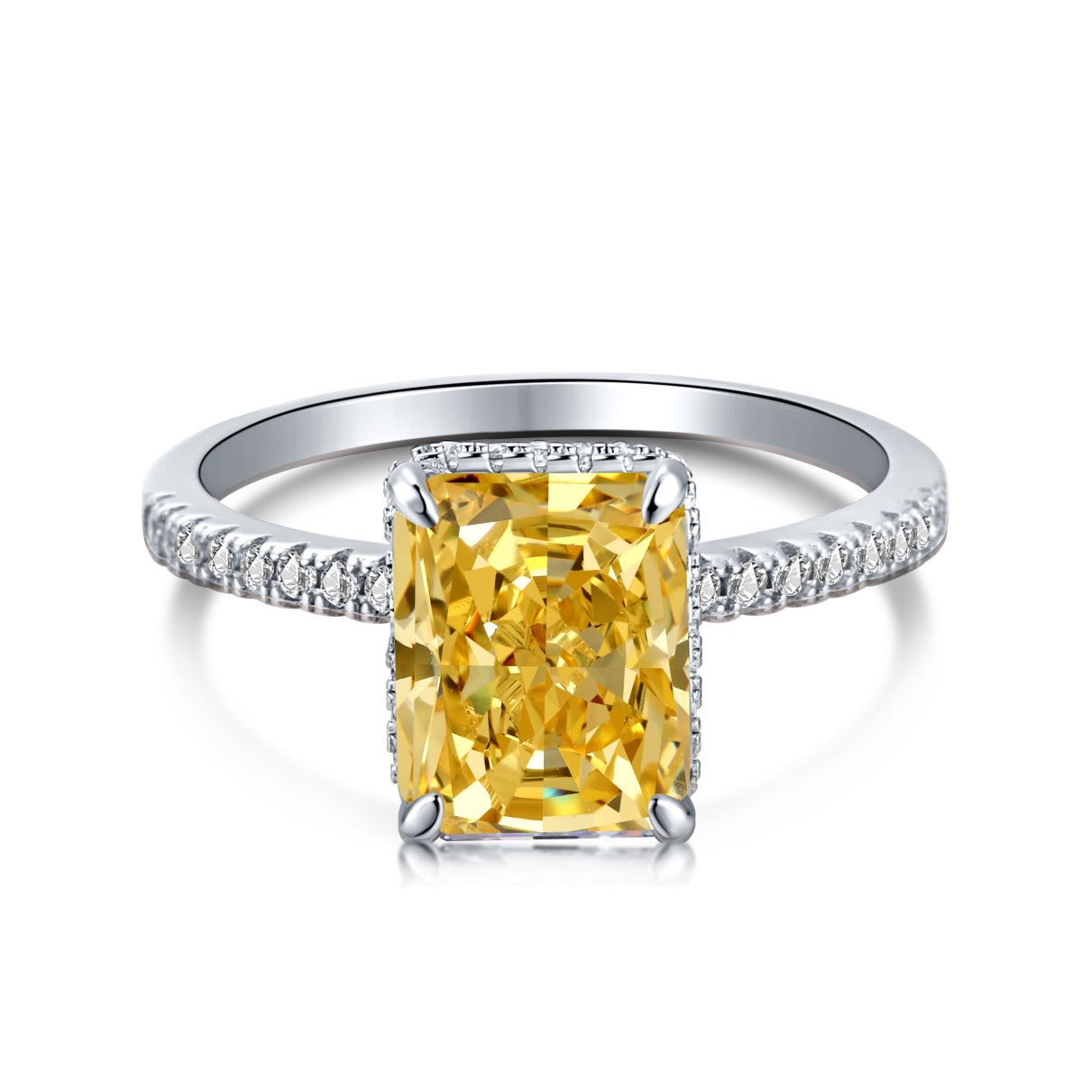 [Regalia Jewelry]4.0 Carat Luxurious Engagement Ring