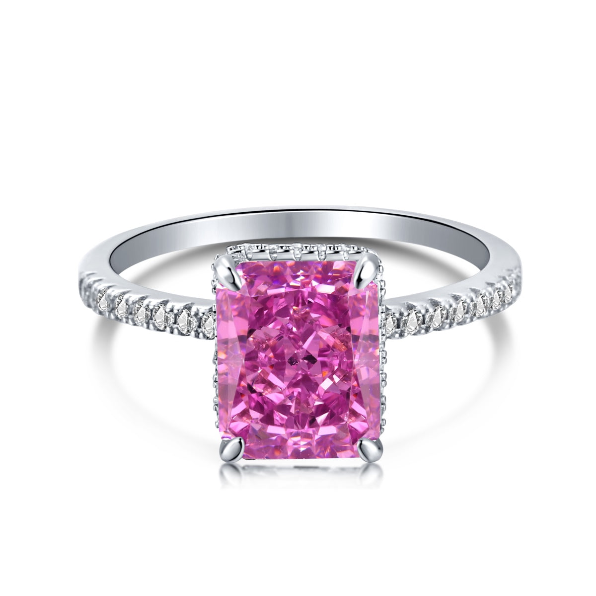 [Regalia Jewelry]4.0 Carat Luxurious Engagement Ring
