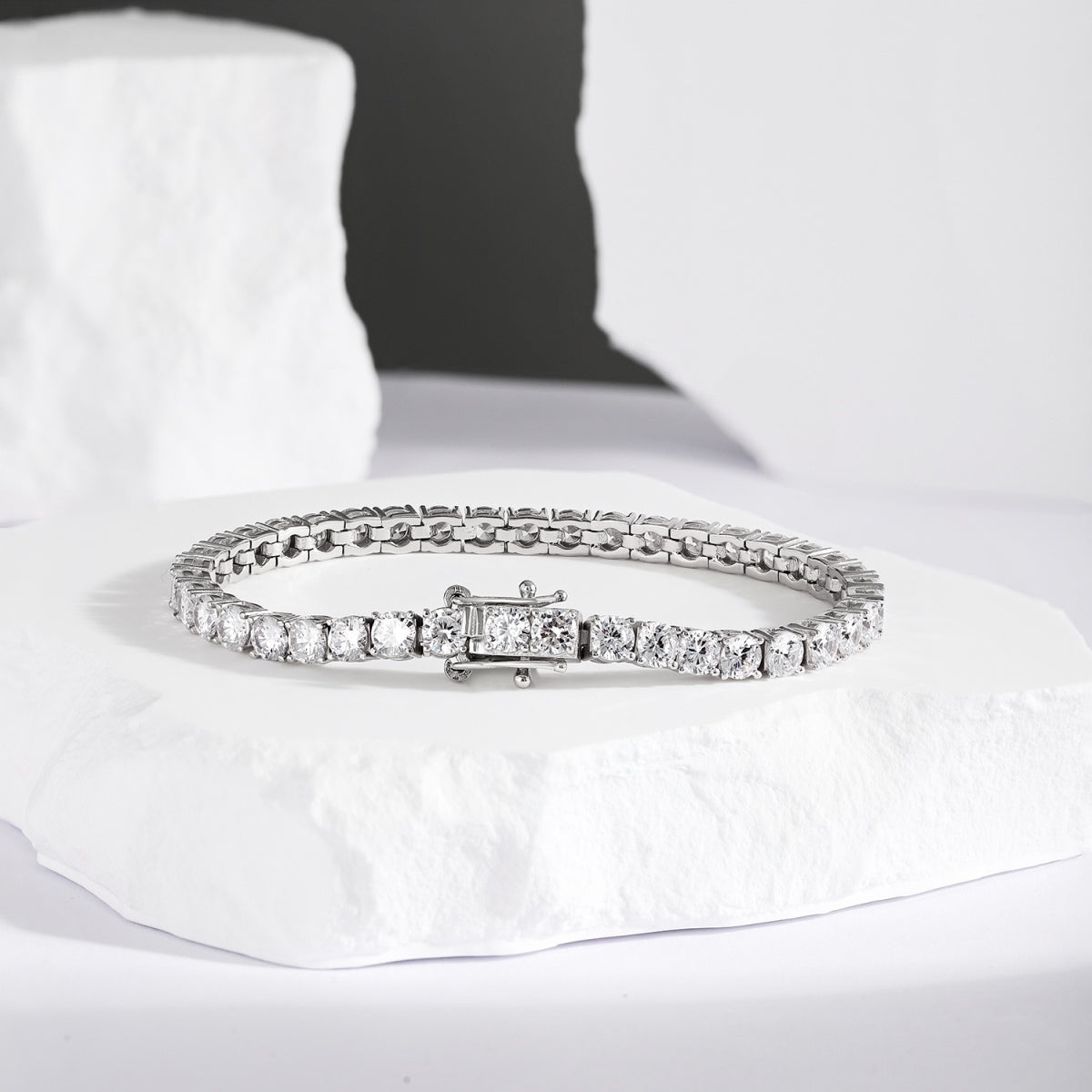[Regalia Jewelry]Radiant Colorful Round Cut Party Bracelet