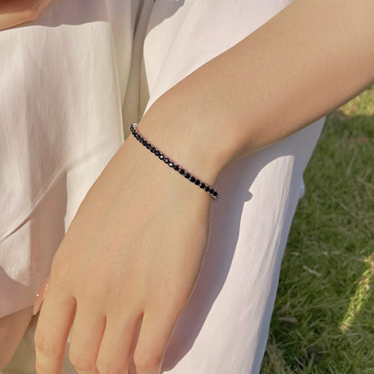 [Regalia Jewelry]Radiant Colorful Round Cut Party Bracelet