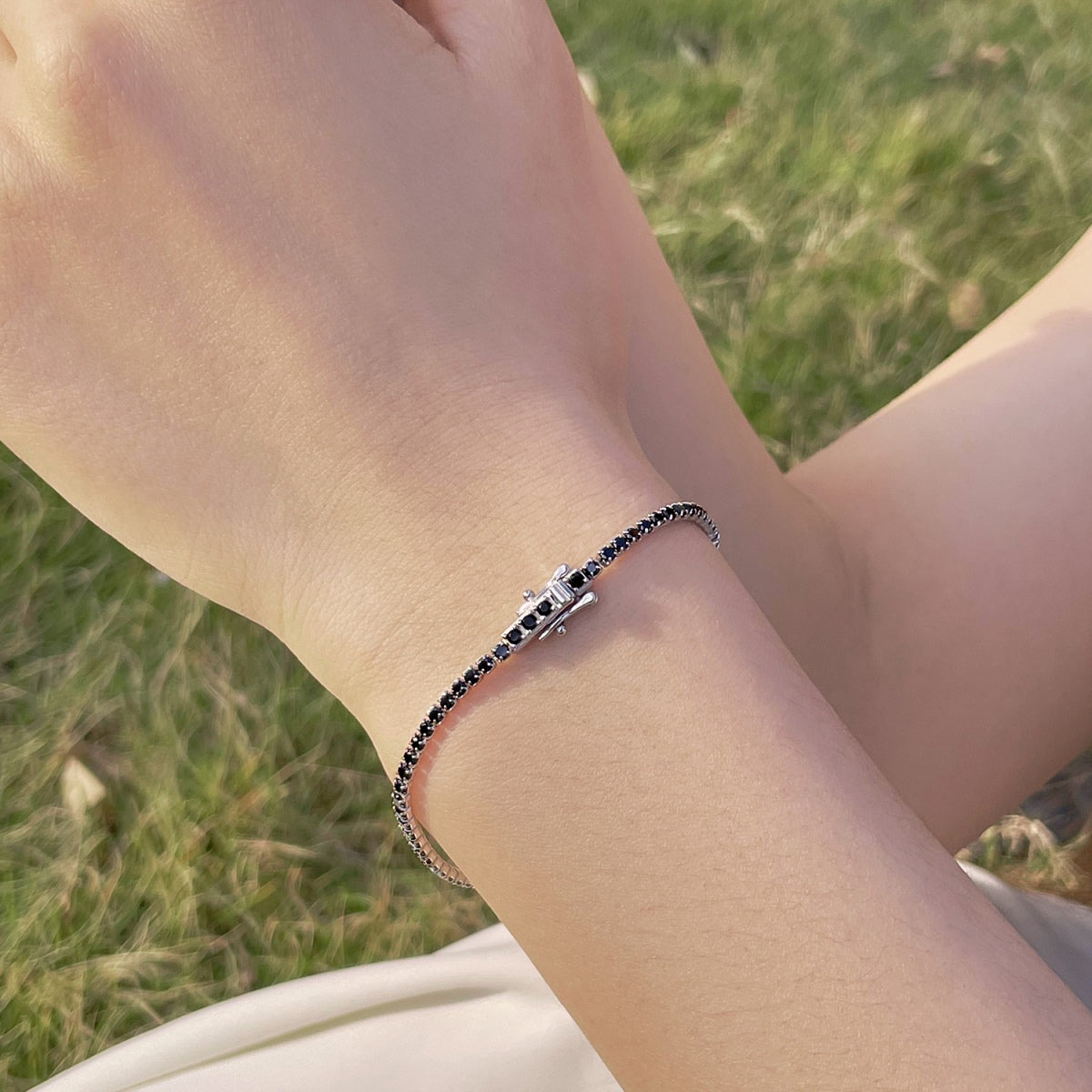 [Regalia Jewelry]Radiant Colorful Round Cut Party Bracelet