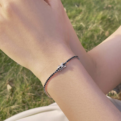 [Regalia Jewelry]Radiant Colorful Round Cut Party Bracelet