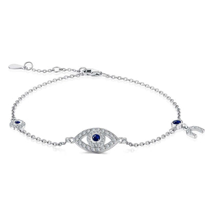 [Regalia Jewelry]Dainty Eye Shape Necklace