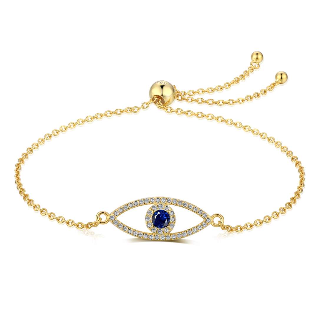 [Regalia Jewelry]Devil's Eye Hollow Design Bracelet