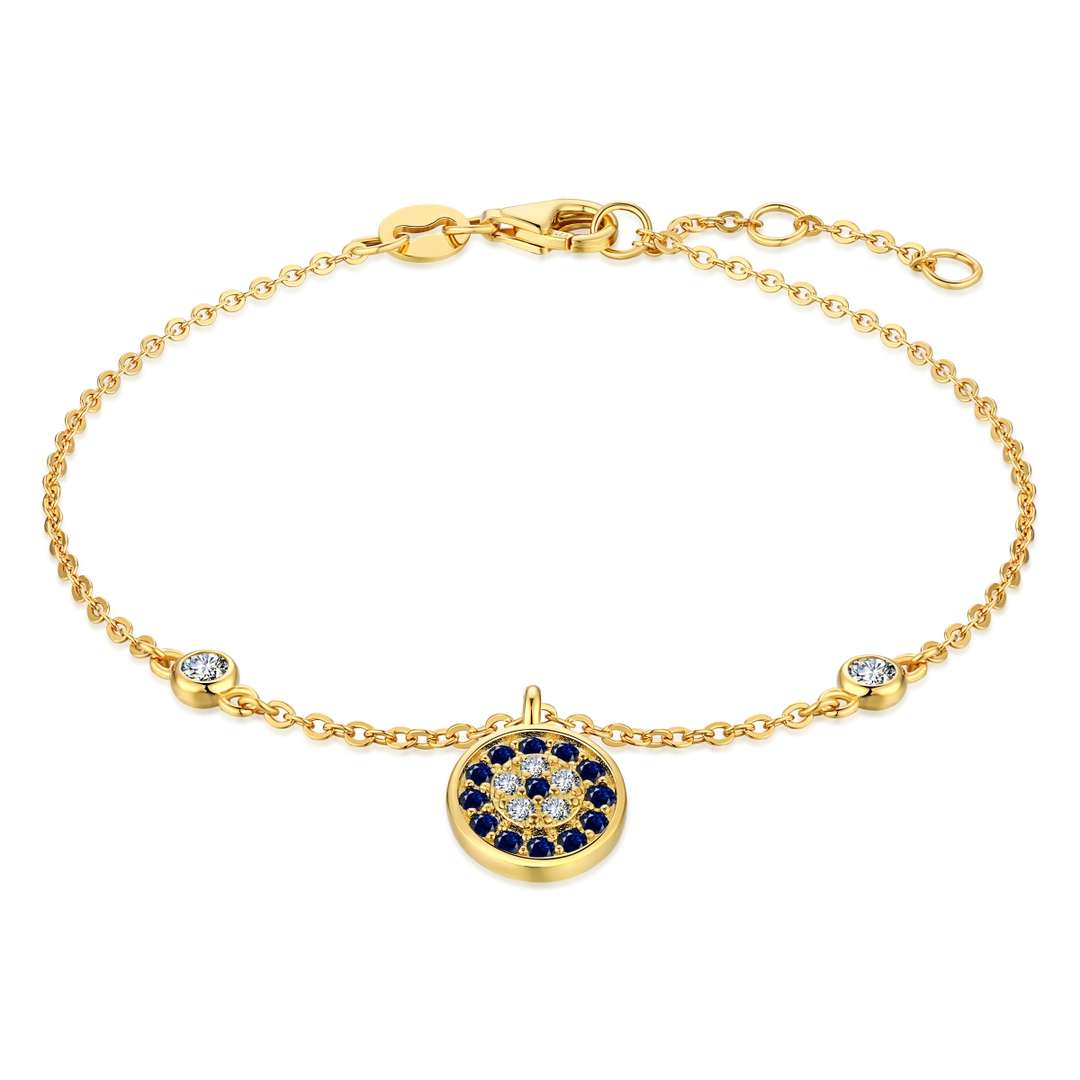 [Regalia Jewelry]Devil's Eye Round Shape Bracelet