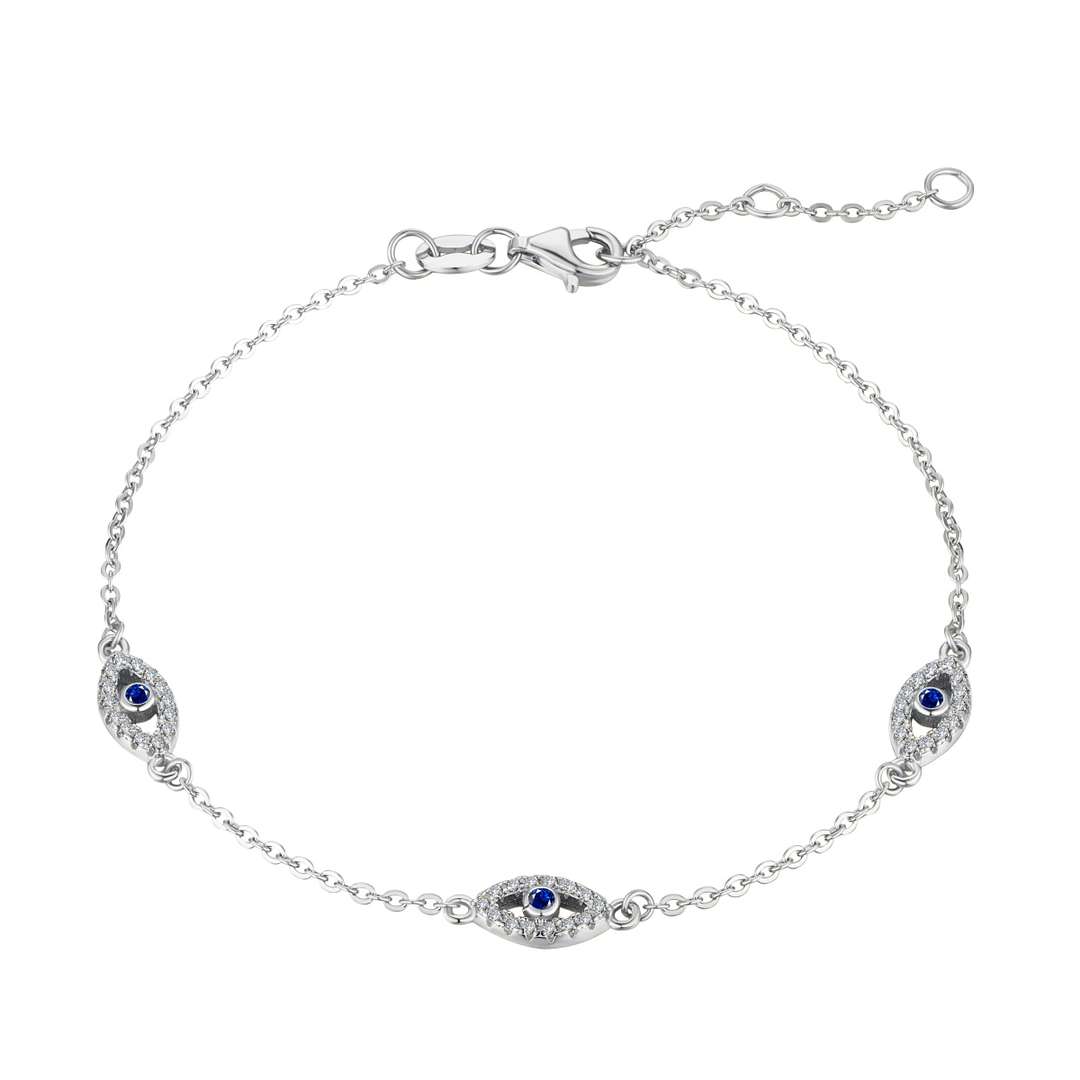 [Regalia Jewelry]Evil Eye Shape Pendent Necklace