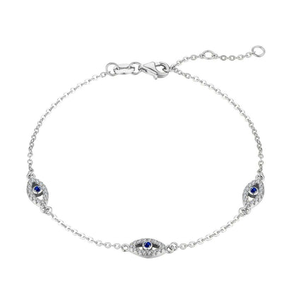 [Regalia Jewelry]Evil Eye Shape Pendent Necklace