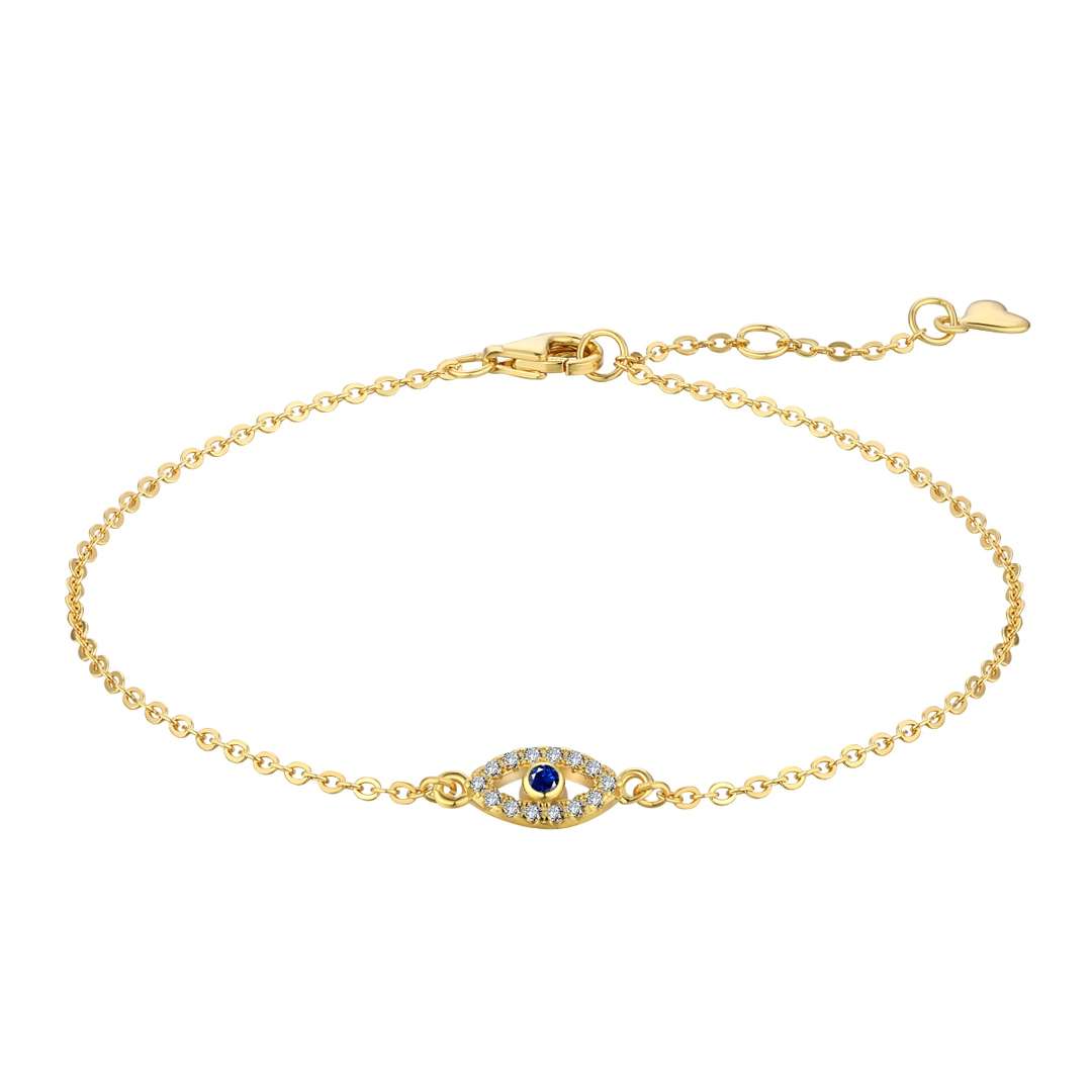 [Regalia Jewelry]Evil Eye Shape Necklace