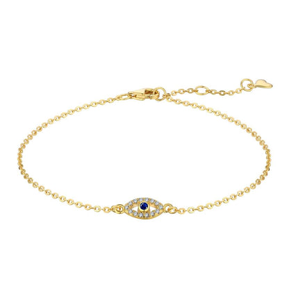 [Regalia Jewelry]Evil Eye Shape Necklace