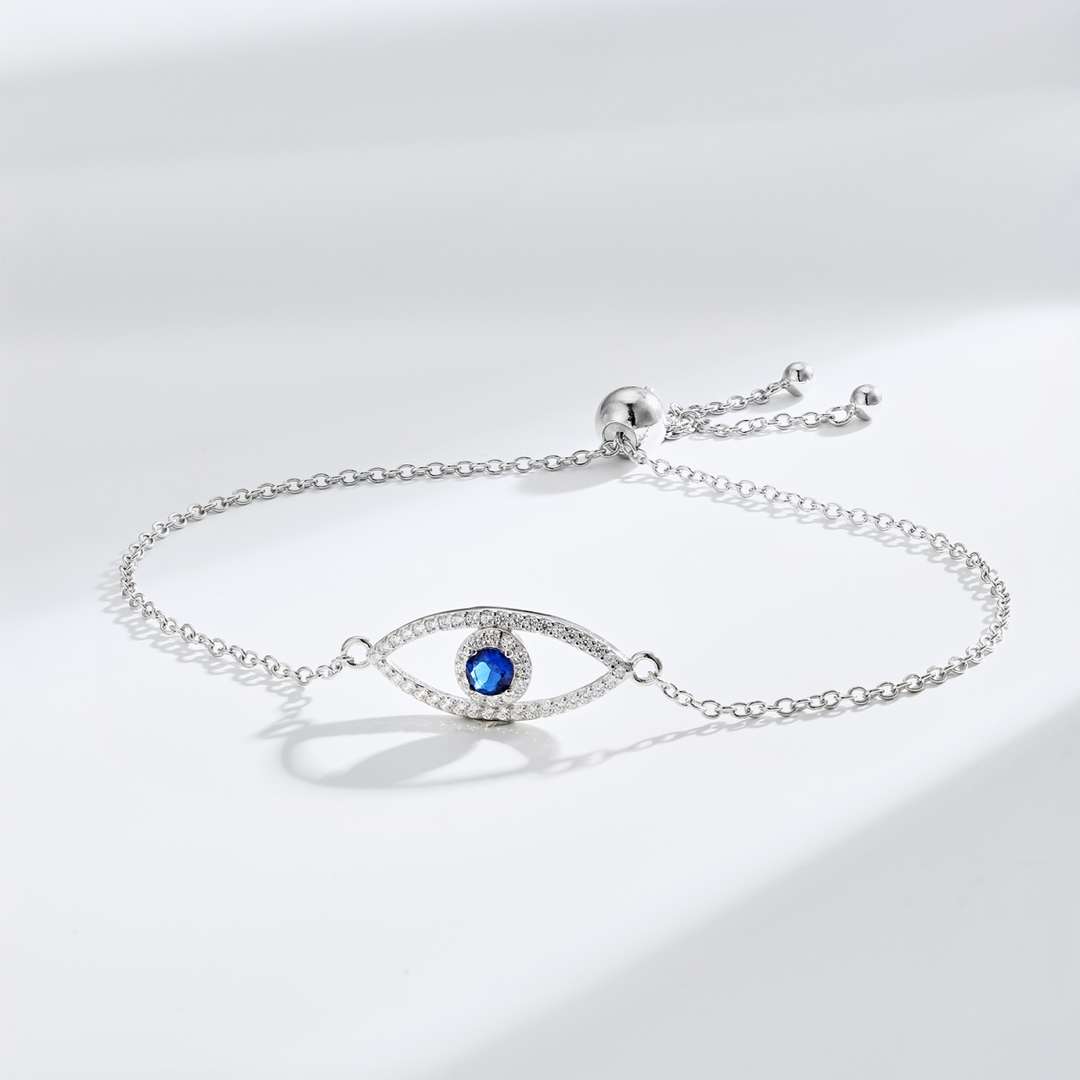 [Regalia Jewelry]Devil's Eye Hollow Design Bracelet