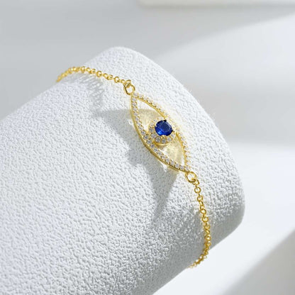 [Regalia Jewelry]Devil's Eye Hollow Design Bracelet