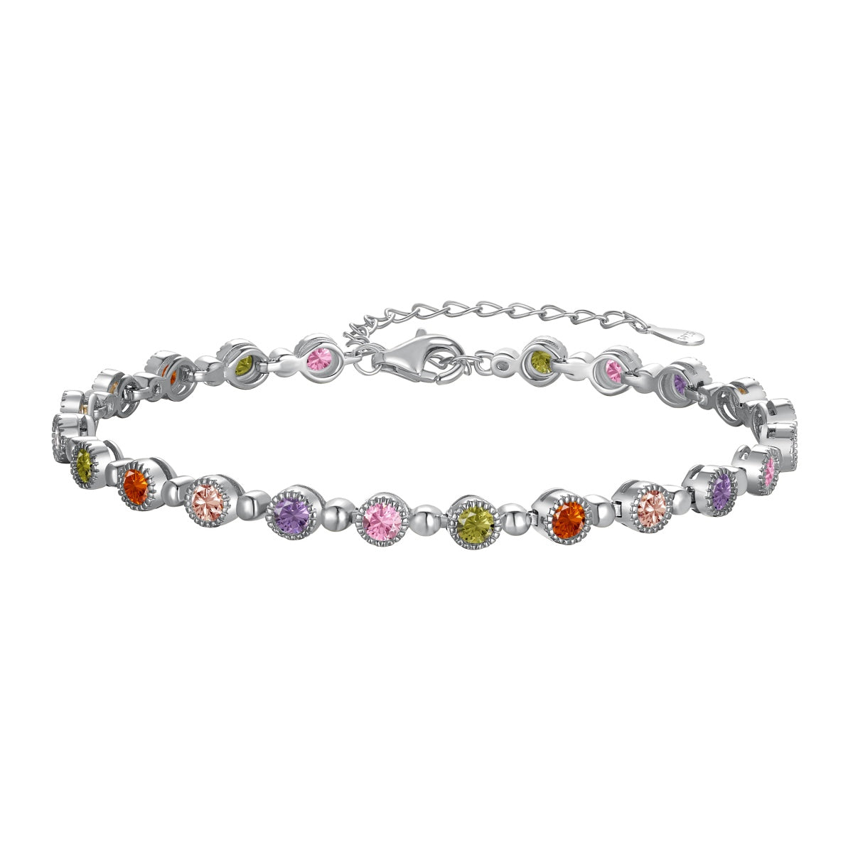 [Regalia Jewelry]Sparkling Exquisite Round Cut Party Bracelet