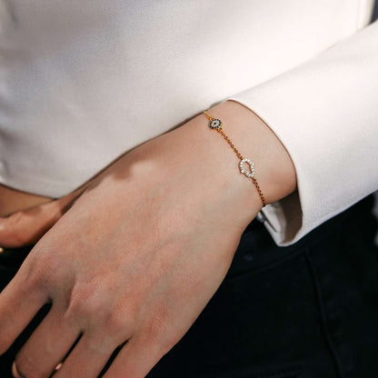 [Regalia Jewelry]Gost Shape & Round Shape Necklace