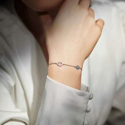 [Regalia Jewelry]Gost Shape & Round Shape Necklace