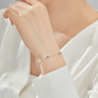 [Regalia Jewelry]Evil Eye Shape Pendent Necklace