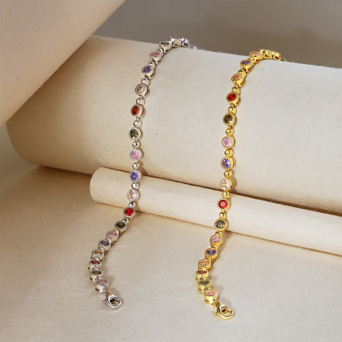 [Regalia Jewelry]Sparkling Exquisite Round Cut Party Bracelet