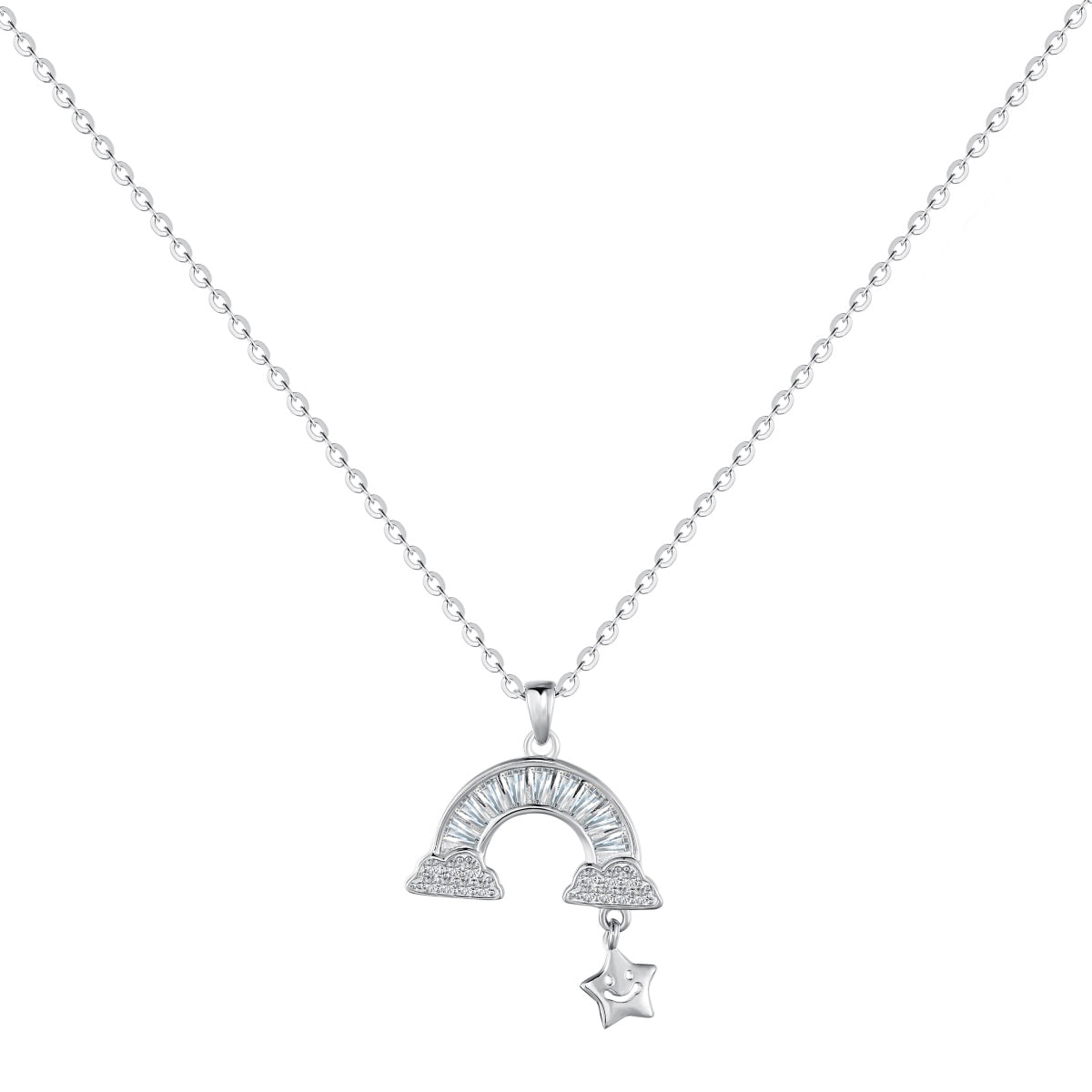 [Regalia Jewelry]Unique Rainbow Star Necklace