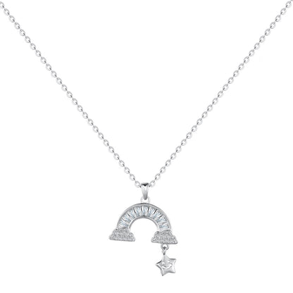 [Regalia Jewelry]Unique Rainbow Star Necklace