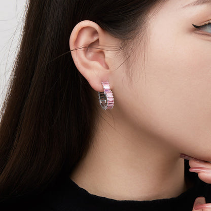 [Regalia Jewelry]Radiant Heart Cutout Earrings