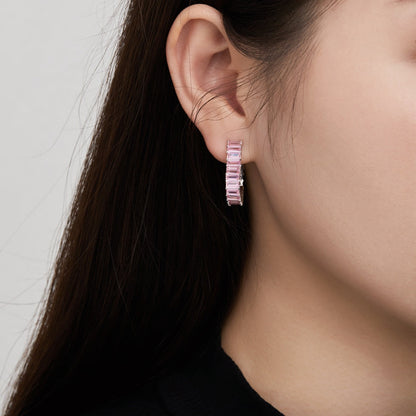[Regalia Jewelry]Radiant Heart Cutout Earrings
