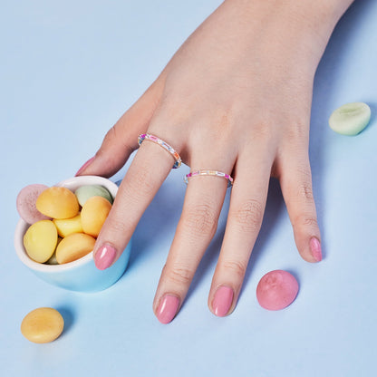 [Regalia Jewelry]Lively In Shades Elegant Radiant Cut Daily Ring