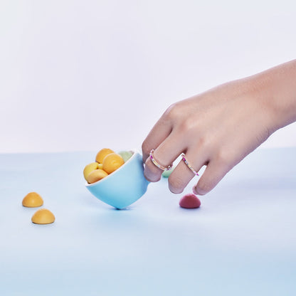 [Regalia Jewelry]Lively In Shades Elegant Radiant Cut Daily Ring
