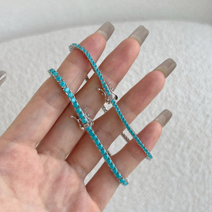 [Regalia Jewelry]Dazzling Exquisite Round Cut Daily Bracelet