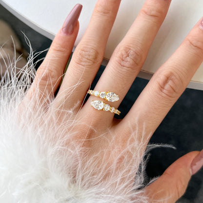 [Regalia Jewelry]Delicate Lively Snake Shape Daily Ring