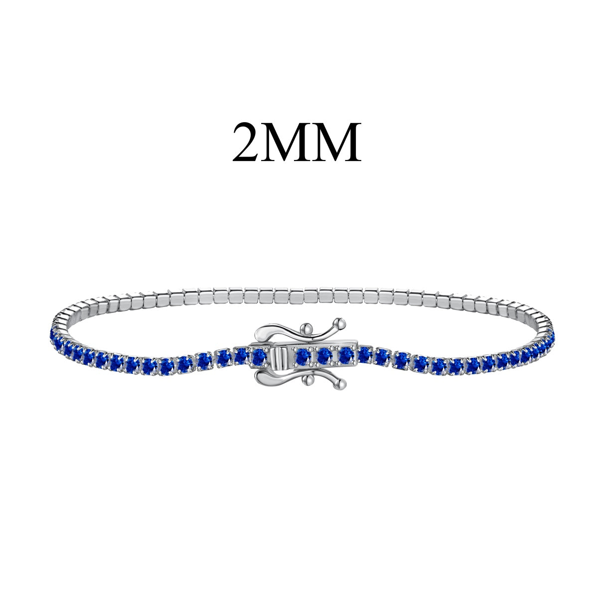 [Regalia Jewelry]Radiant Colorful Round Cut Party Bracelet