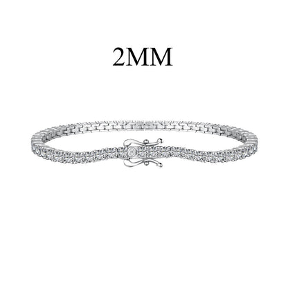 [Regalia Jewelry]Dazzling Exquisite Round Cut Daily Bracelet