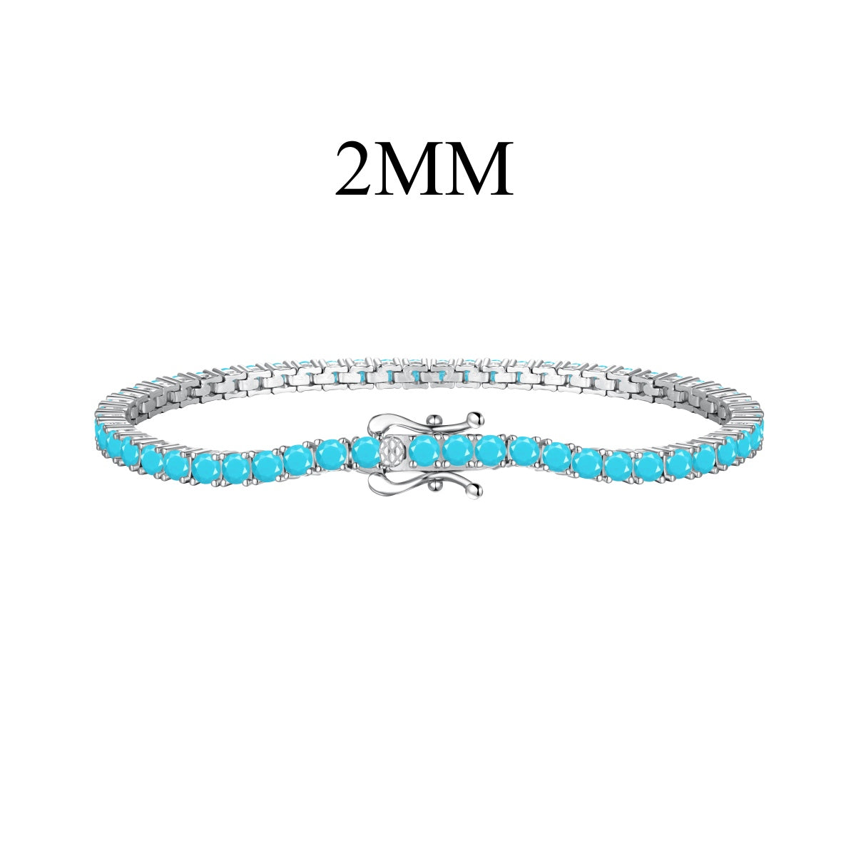 [Regalia Jewelry]Dazzling Exquisite Round Cut Daily Bracelet