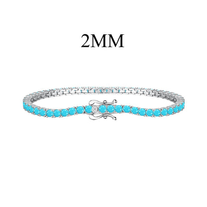 [Regalia Jewelry]Dazzling Exquisite Round Cut Daily Bracelet