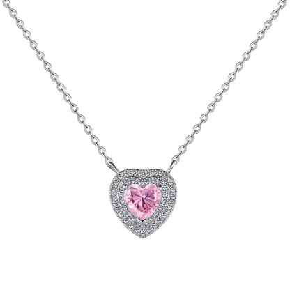 [Regalia Jewelry]Exquisite Heart Shape Necklace