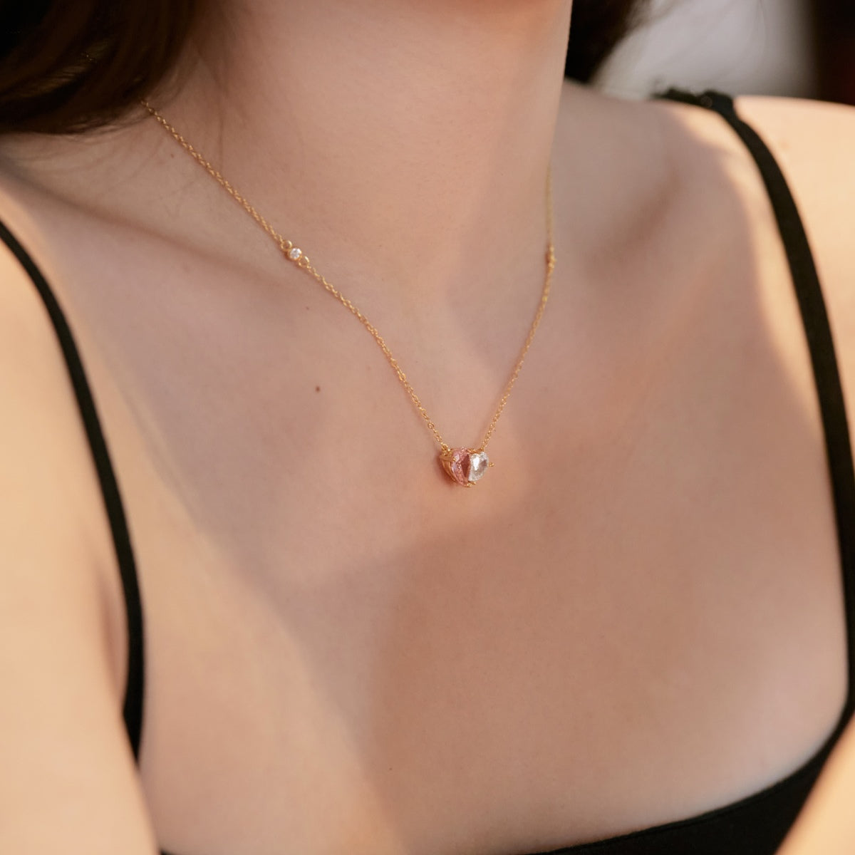 [Regalia Jewelry]Unique Heart Shape Necklace