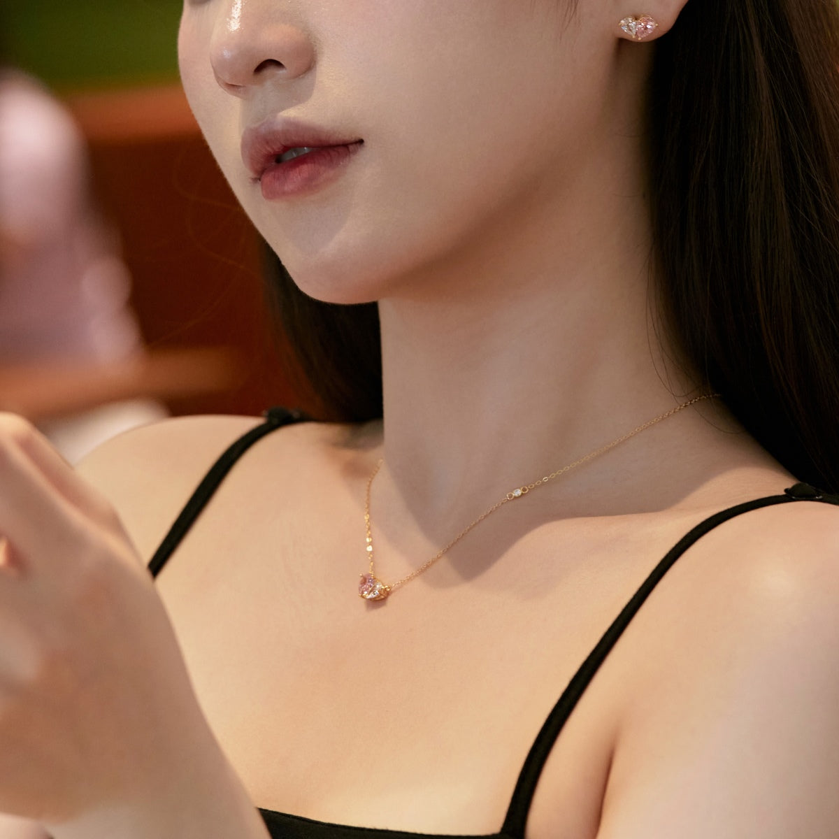 [Regalia Jewelry]Unique Heart Shape Necklace