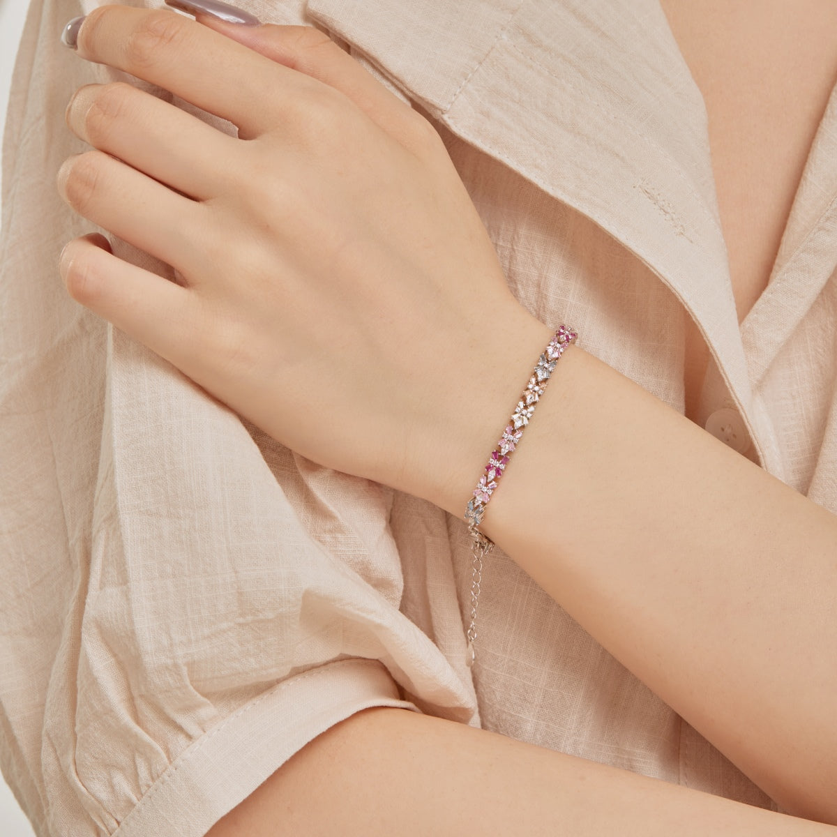 [Regalia Jewelry]Unique Colorful Butterfly Shape Party Bracelet
