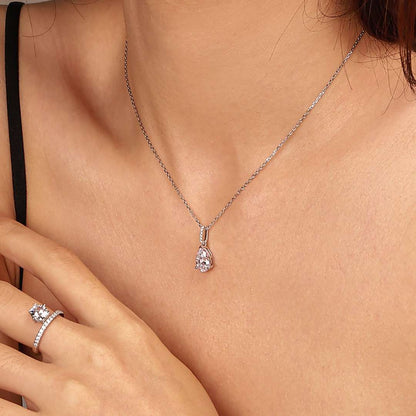 [Regalia Jewelry]Delicate Water Drop Shape Fashion Necklace
