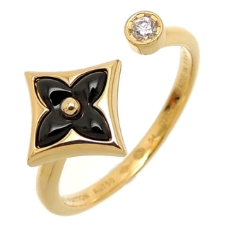 [Regalia Jewelry]STAR 1 DIAMOND OPEN RING