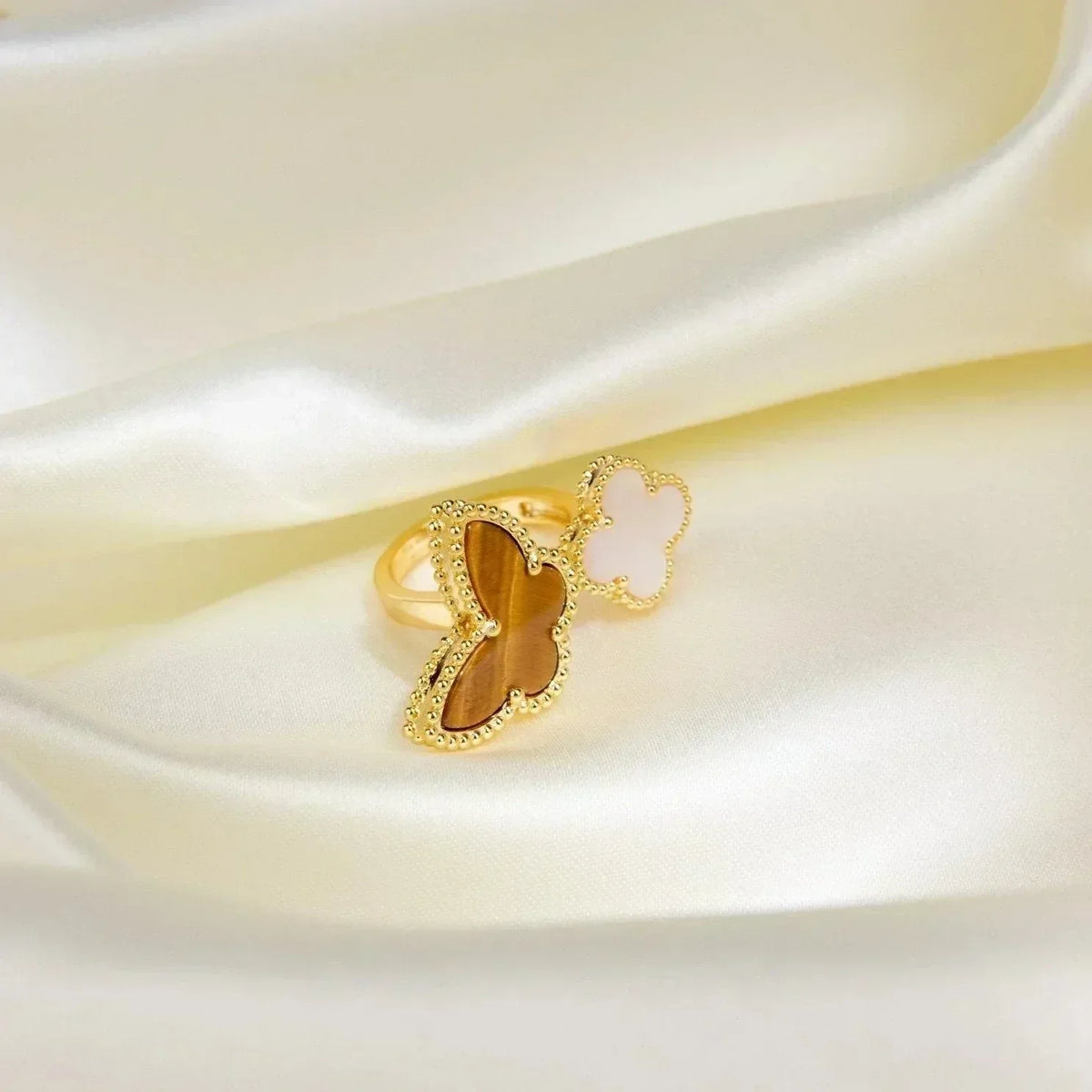 [Regalia Jewelry]LUCKY BETWEEN THE FINGER RING