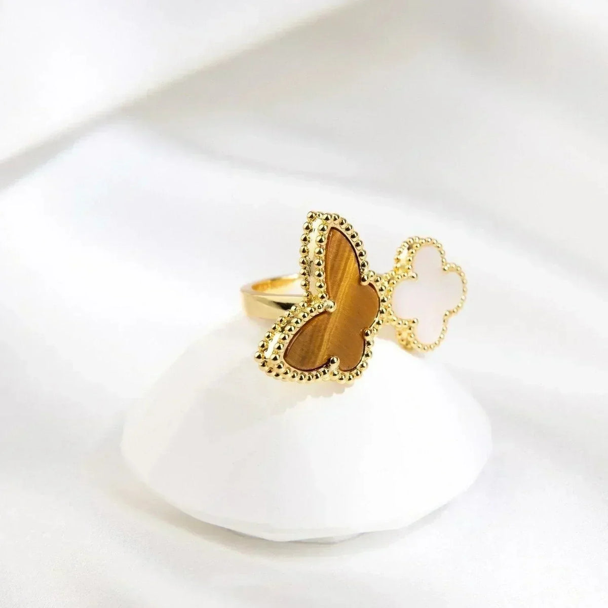 [Regalia Jewelry]LUCKY BETWEEN THE FINGER RING