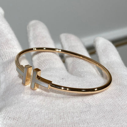 [Regalia Jewels]T BRACELET 1.8MM MOP PINK GOLD
