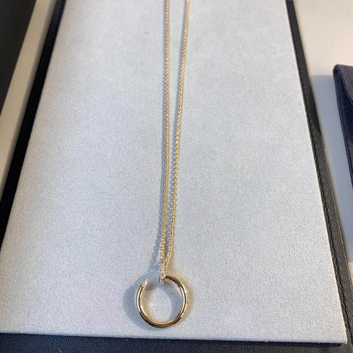[Regalia Jewelry]JUSTE NECKLACE PINK GOLD