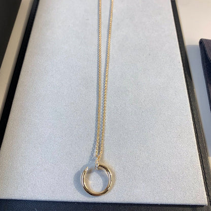 [Regalia Jewelry]JUSTE NECKLACE PINK GOLD