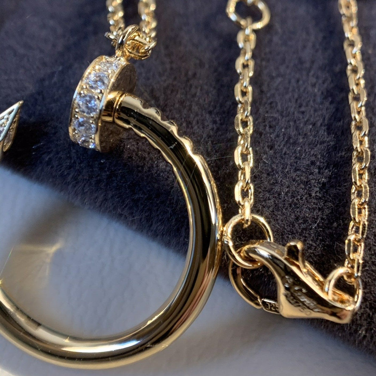 [Regalia Jewelry]JUSTE NECKLACE PINK GOLD