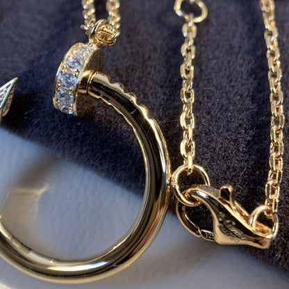 [Regalia Jewelry]JUSTE NECKLACE PINK GOLD