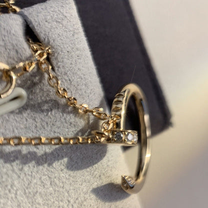 [Regalia Jewelry]JUSTE NECKLACE PINK GOLD